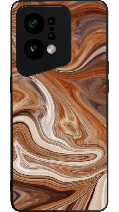 Coque OPPO Find X5 - Silicone rigide noir Autumn 2024 marbe