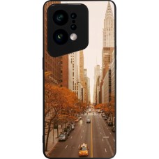 Coque OPPO Find X5 - Silicone rigide noir Autumn 2024 New York city