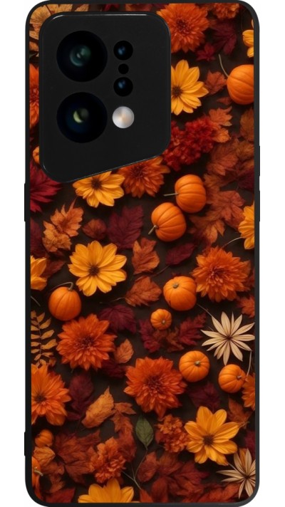 Coque OPPO Find X5 - Silicone rigide noir Autumn 2024 potpourri