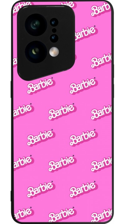 Coque OPPO Find X5 - Silicone rigide noir Barbie Pattern