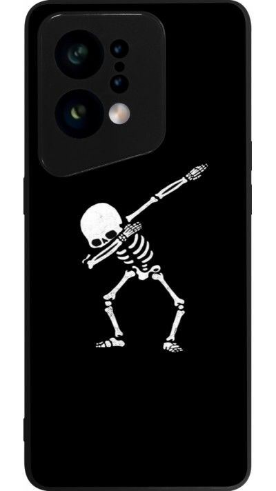 Coque OPPO Find X5 - Silicone rigide noir Halloween 19 09