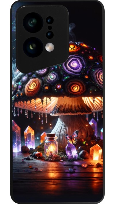 Coque OPPO Find X5 - Silicone rigide noir Halloween Potion Magic