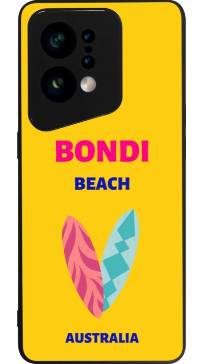 Coque OPPO Find X5 - Silicone rigide noir Pop Summer Destination Bondi