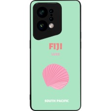 Coque OPPO Find X5 - Silicone rigide noir Pop Summer Destination Fiji