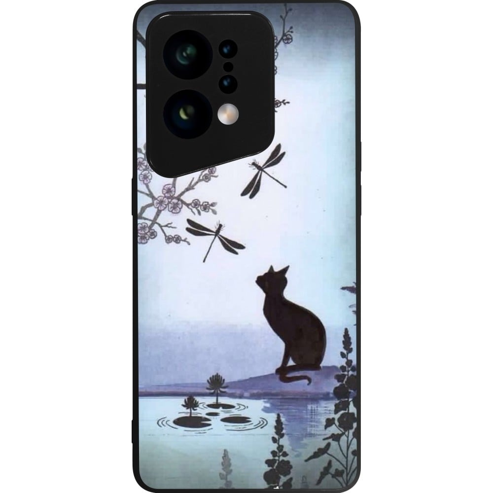 Coque OPPO Find X5 - Silicone rigide noir Spring 19 12