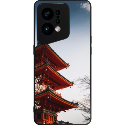 Coque OPPO Find X5 - Silicone rigide noir Spring 23 Japan