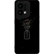 OPPO Find X5 Case Hülle - Silikon schwarz Vase black