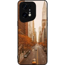 Coque OPPO Find X5 Pro - Silicone rigide noir Autumn 2024 New York city