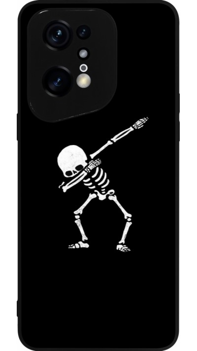 Coque OPPO Find X5 Pro - Silicone rigide noir Halloween 19 09