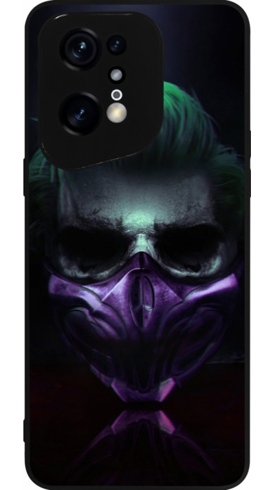 Coque OPPO Find X5 Pro - Silicone rigide noir Halloween 20 21