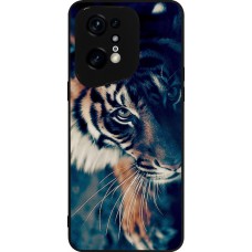 Coque OPPO Find X5 Pro - Silicone rigide noir Incredible Lion