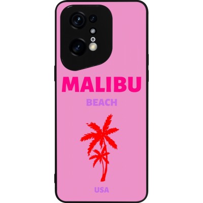 Coque OPPO Find X5 Pro - Silicone rigide noir Pop Summer Destination Malibu