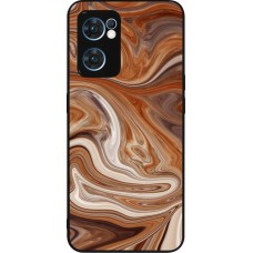 Coque OPPO Reno7 5G - Silicone rigide noir Autumn 2024 marbe