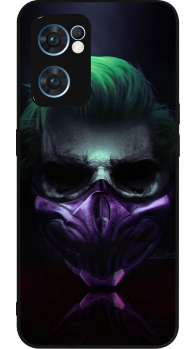 Coque OPPO Reno7 5G - Silicone rigide noir Halloween 20 21