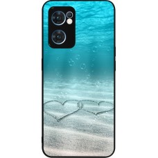 Coque OPPO Reno7 5G - Silicone rigide noir Summer 18 19