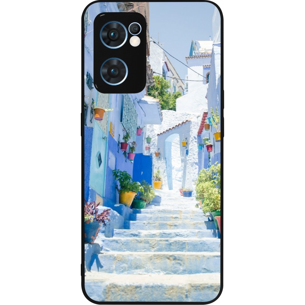 Coque OPPO Reno7 5G - Silicone rigide noir Summer 2021 18