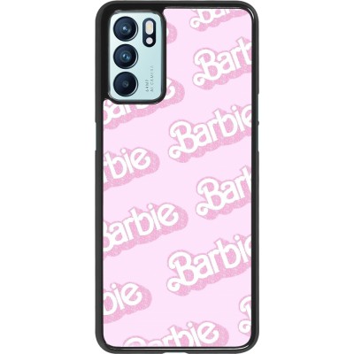 Coque OPPO Reno6 5G - Barbie light pink pattern