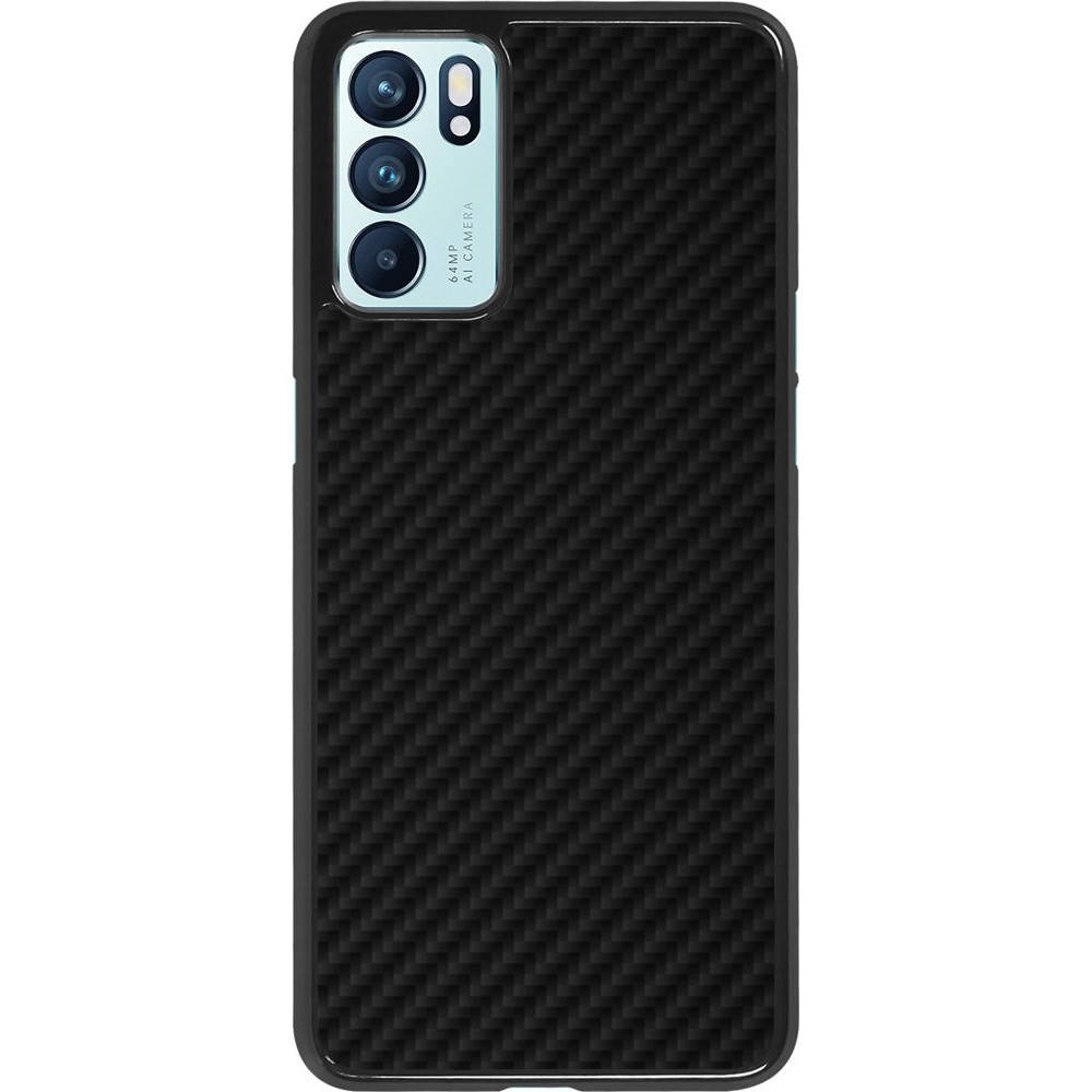 Coque Oppo Reno6 5G - Carbon Basic