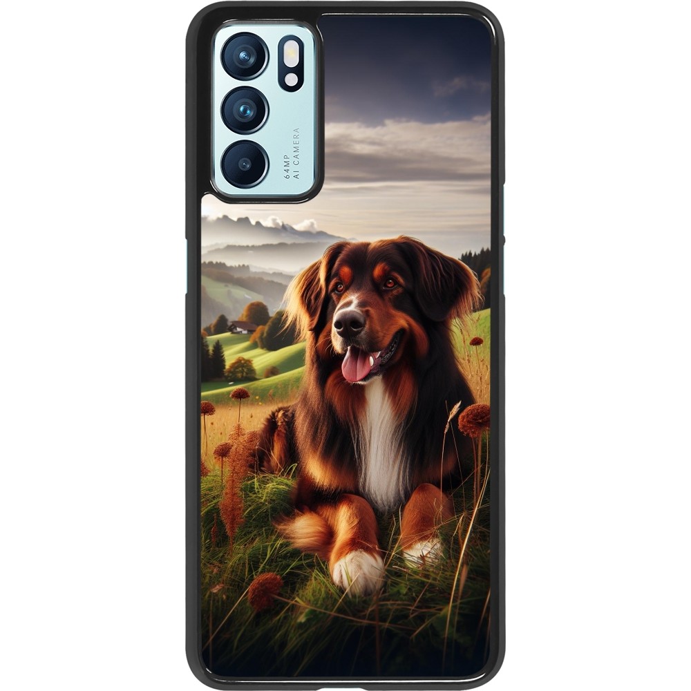 Coque OPPO Reno6 5G - Chien Campagne Suisse