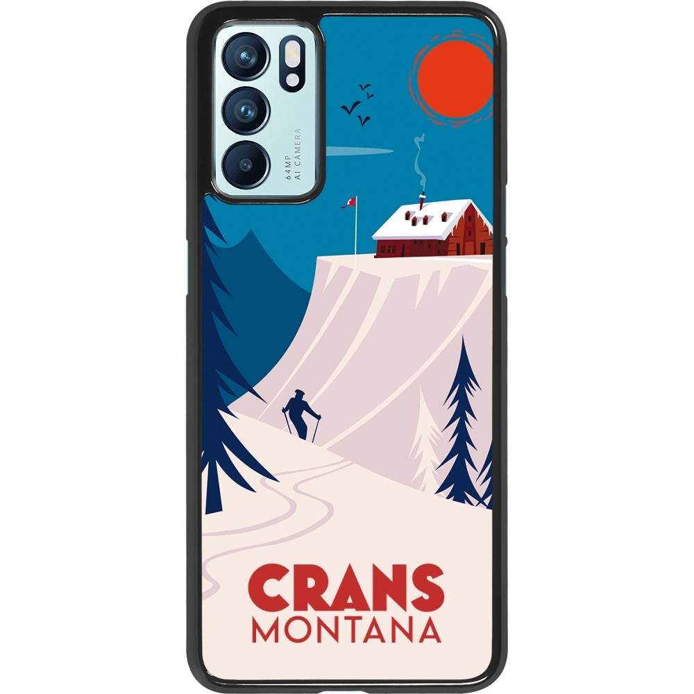 Coque Oppo Reno6 5G - Crans-Montana Cabane