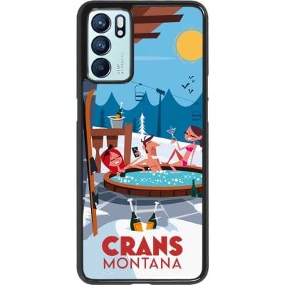 Coque Oppo Reno6 5G - Crans-Montana Mountain Jacuzzi