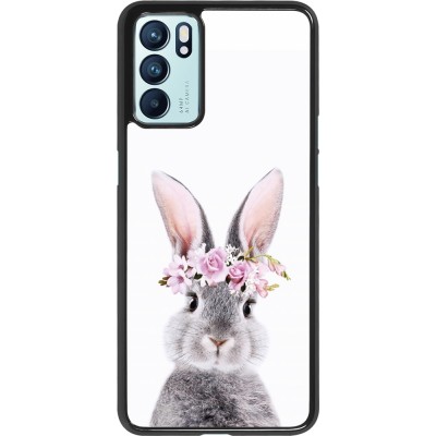 Coque OPPO Reno6 5G - Easter 2023 flower bunny