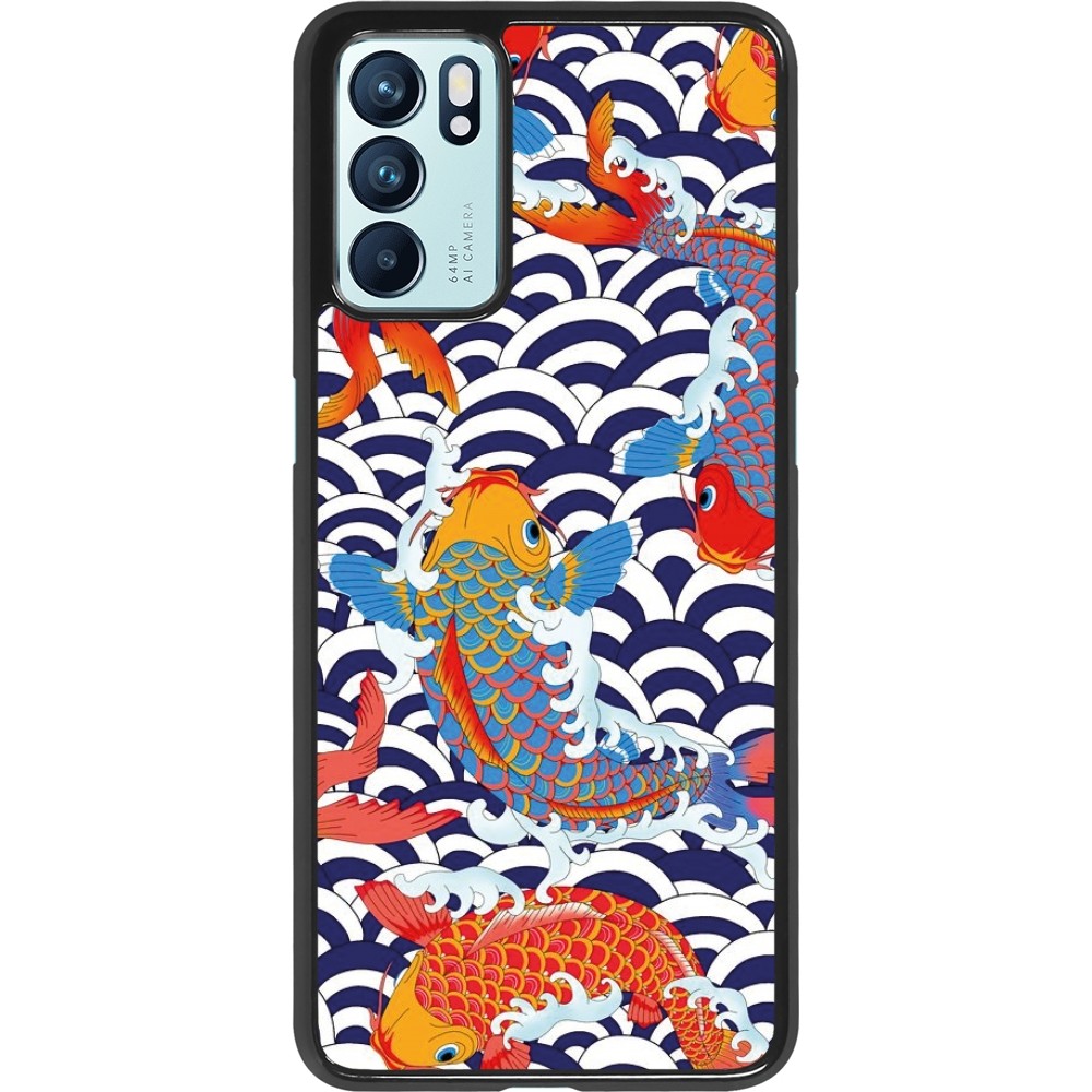 Coque OPPO Reno6 5G - Easter 2023 japanese fish