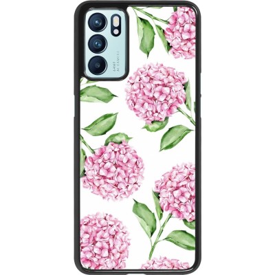 Coque OPPO Reno6 5G - Easter 2024 pink flowers