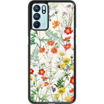 Coque OPPO Reno6 5G - Flora Botanical Wildlife