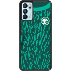 Oppo Reno6 5G Case Hülle - Saudi-Arabien 2022 personalisierbares Fussballtrikot