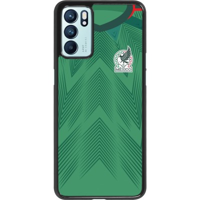 Coque Oppo Reno6 5G - Maillot de football Mexique 2022 personnalisable