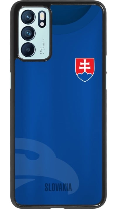 Coque OPPO Reno6 5G - Maillot de football Slovaquie