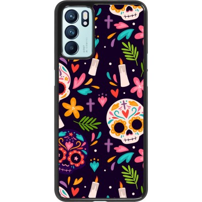 Coque OPPO Reno6 5G - Halloween 2023 mexican style