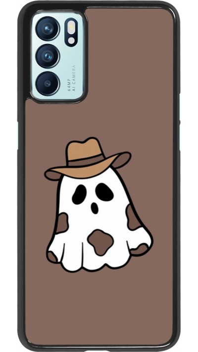 Coque OPPO Reno6 5G - Halloween 2024 cowboy ghost