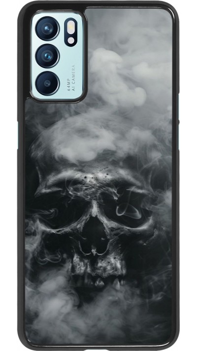 Coque OPPO Reno6 5G - Halloween 2024 smoky skull