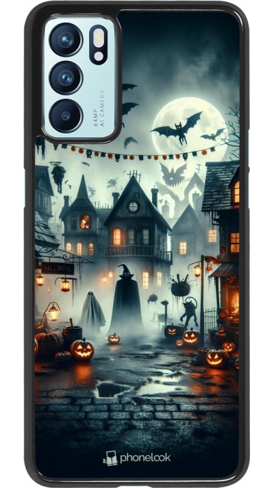 Coque OPPO Reno6 5G - Halloween Spookville