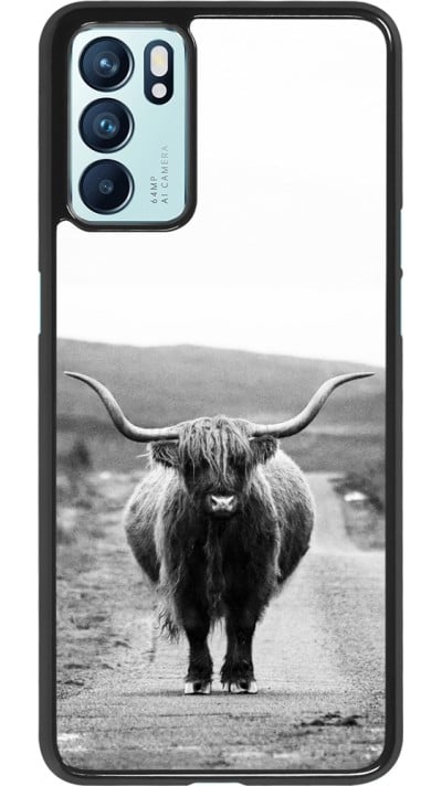 Coque Oppo Reno6 5G - Highland cattle