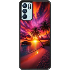 Coque OPPO Reno6 5G - Maldives Dusk Bliss