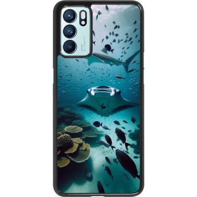 Coque OPPO Reno6 5G - Manta Lagon Nettoyage