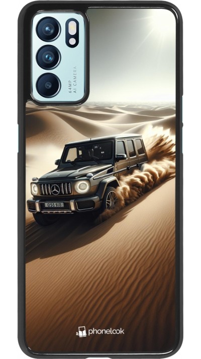 Coque OPPO Reno6 5G - Mercedes G Drift Desert