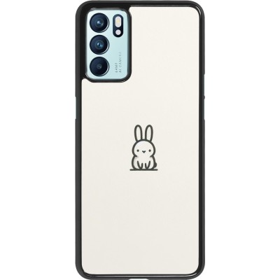 Coque OPPO Reno6 5G - Minimal bunny cutie