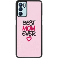 Coque OPPO Reno6 5G - Mom 2023 best Mom ever pink