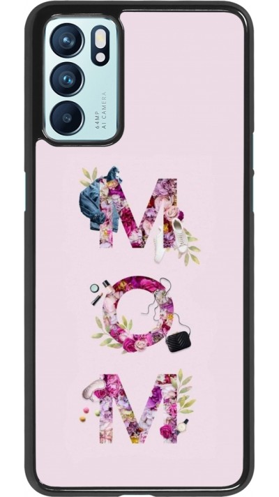 Coque OPPO Reno6 5G - Mom 2024 girly mom