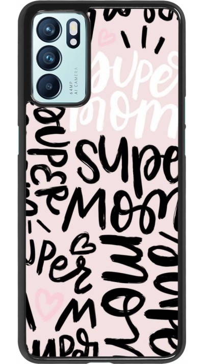 Coque OPPO Reno6 5G - Mom 2024 Super mom