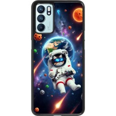 Coque OPPO Reno6 5G - VR SpaceCat Odyssey