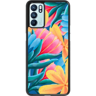 Coque OPPO Reno6 5G - Spring 23 colorful flowers