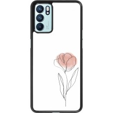 Coque OPPO Reno6 5G - Spring 23 minimalist flower