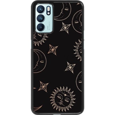 Coque Oppo Reno6 5G - Suns and Moons