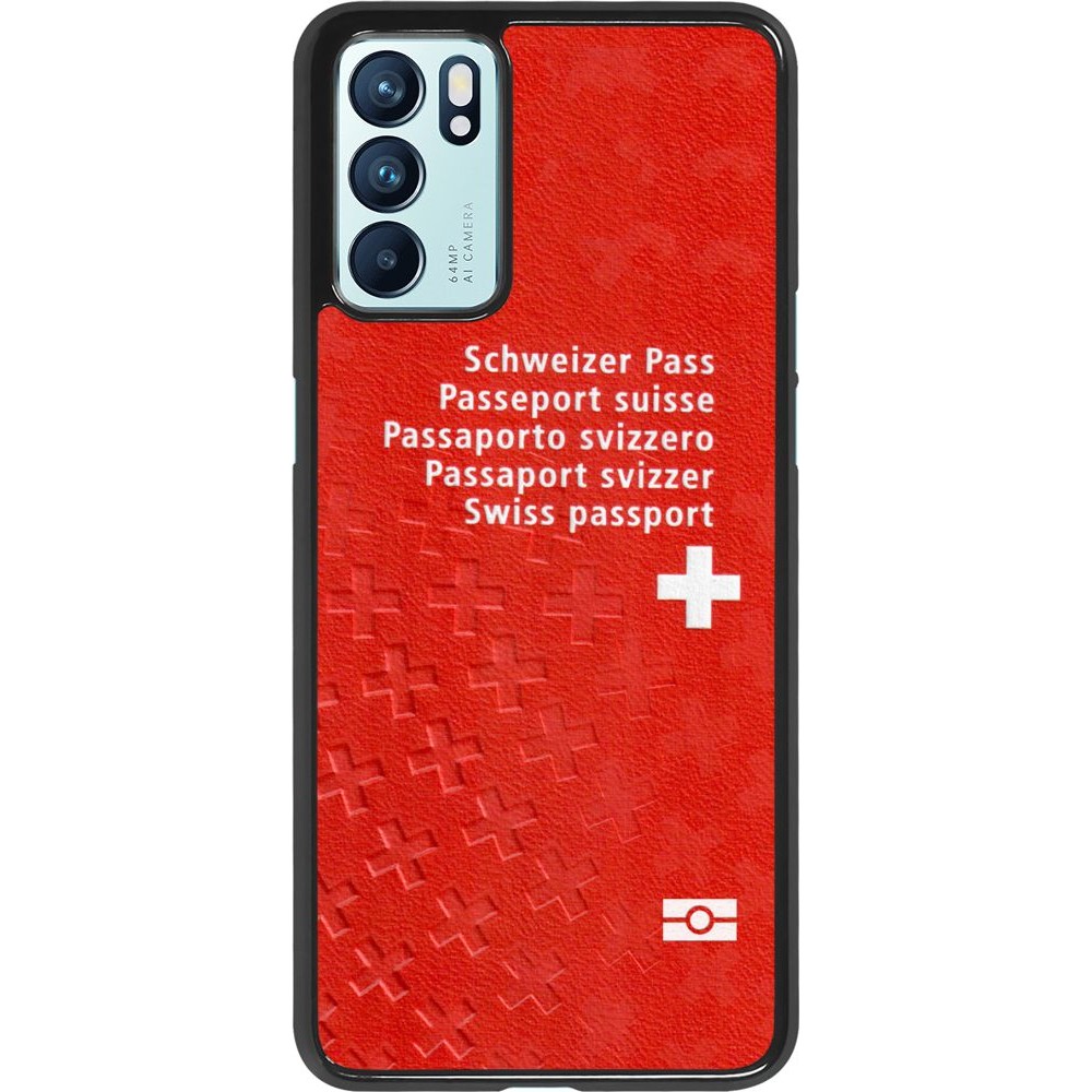 Coque Oppo Reno6 5G - Swiss Passport