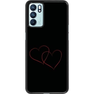 Coque Oppo Reno6 5G - Valentine 2023 attached heart